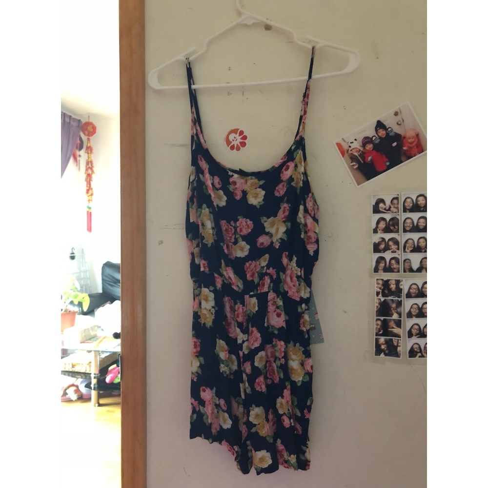 forever 21 floral romper